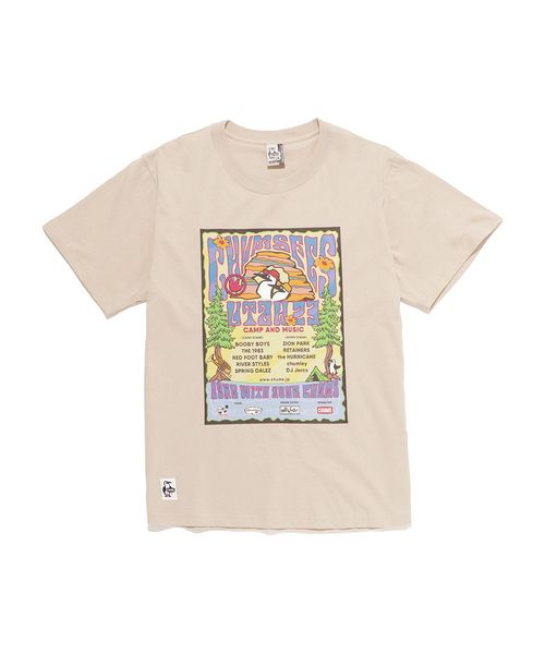 CHUMS FES T－SHIRT (チャムス フェス Tシャツ)(505620419) | チャムス