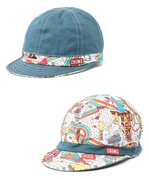 CHUMS(チャムス)/REVERSIBLE PRINT CAP (リバーシブル プリント キャップ)/RAINBOWISLANDS