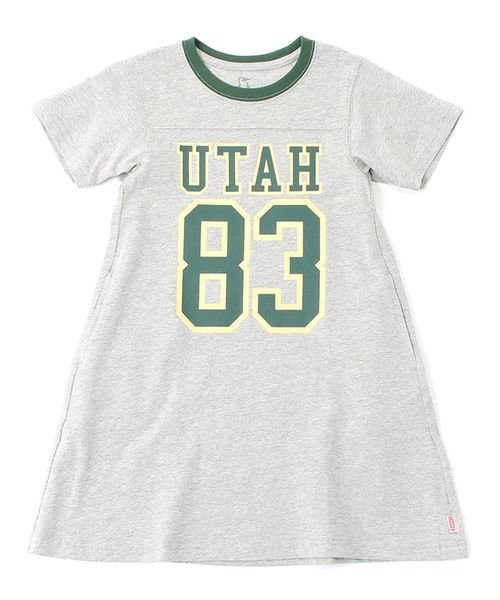 CHUMS(チャムス)/KIDS CHUMS PLAY FOOTBALL DRESS (キッズ チャムス プレイ ドレス)/H/GRAY