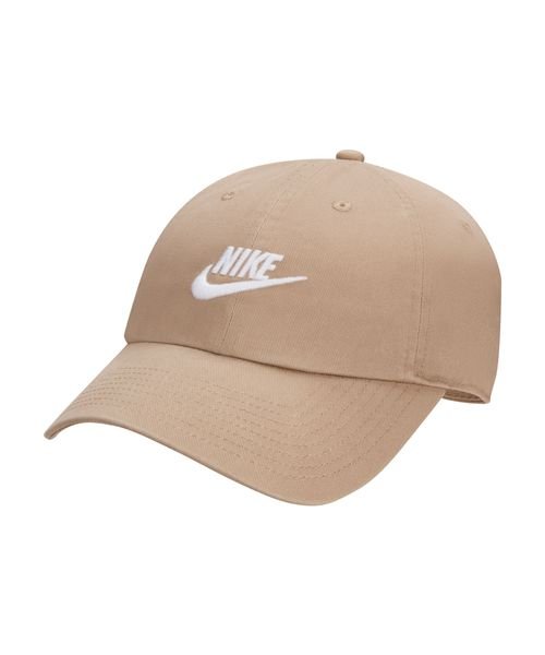 NIKE(NIKE)/U NK CLUB CAP U CB FUT WSH L/KHAKI/WHITE