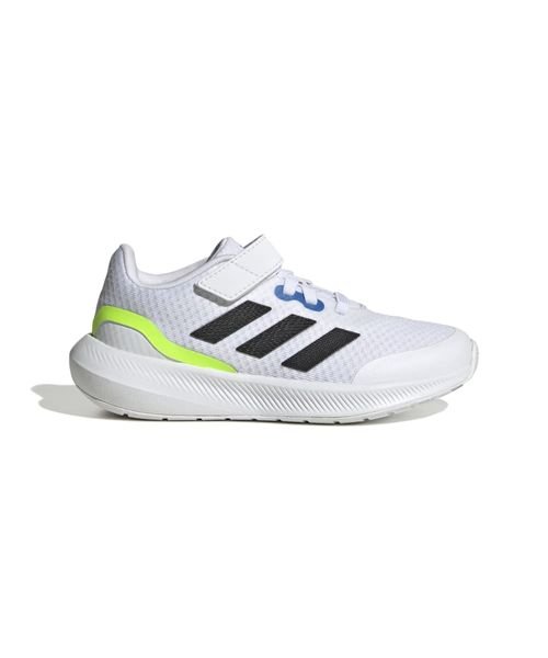 Adidas(アディダス)/RUNFALCON 3.0 EL K/フットウェアホワイト/コアブラック/ブライトローヤル