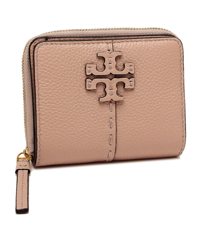 Tory Burch トリーバーチ　2つ折り　財布　ピンク　ウォレット