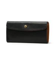 CLEDRAN(クレドラン)/クレドラン 長財布 CLEDRAN COMPE SLIM LONG WALLET 財布 ロングウォレット 本革 大容量 小銭入れ かぶせ 日本製 CL－3589/ブラック