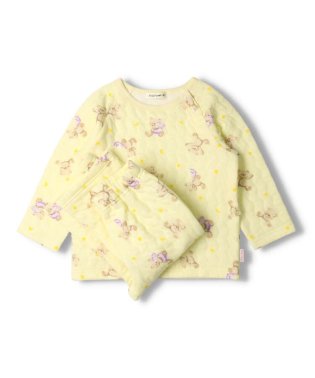 Kids Foret/【子供服】 Kids Foret (キッズフォーレ) くま柄キルトパジャマ 90cm～140cm B51703/505623658