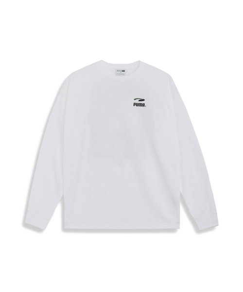 PUMA(プーマ)/メンズ スケートボード 長袖 Tシャツ PES/PUMAWHITE