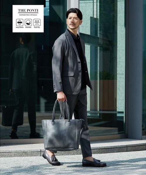 【上下2点セット/セットアップ対応】ポンチセットアップ/スーツ W76 モデル：H180 B93 H94