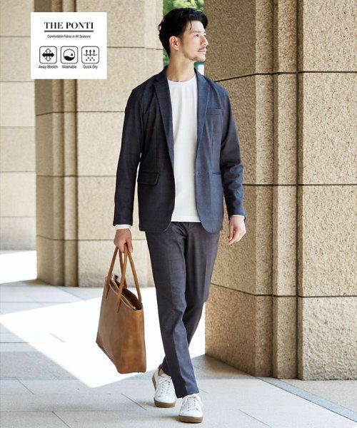 【上下2点セット/セットアップ対応】ポンチセットアップ/スーツ W76 モデル：H180 B93 H94