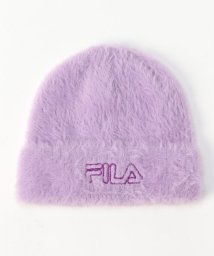 FILA（Hat）(フィラ（ボウシ）)/FLD Feather Knit Watch/パープル