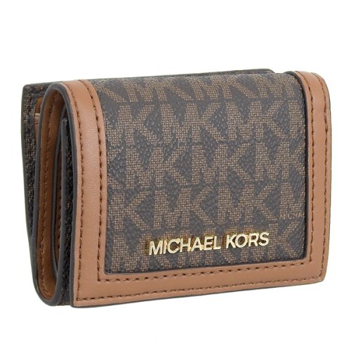 MICHAEL KORS(マイケルコース)/MICHAEL KORS マイケルコース JET SET TRAVEL 三つ折り 財布 EXTRA SMALL レザー/ブラウン