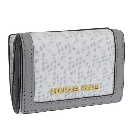 MICHAEL KORS(マイケルコース)/MICHAEL KORS マイケルコース JET SET TRAVEL 三つ折り 財布 EXTRA SMALL レザー/グレー