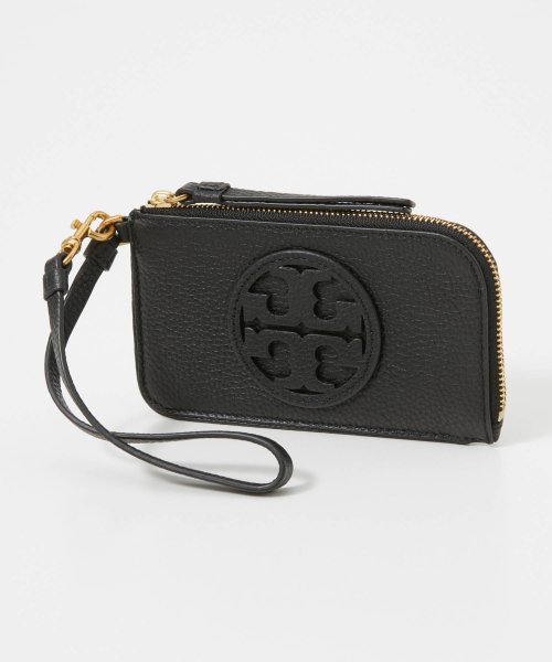 トリーバーチ TORY BURCH 148984 カードケース レディース ミラージップ カードホルダー レザー フラグメントケース ビジネス パスケース ロゴ 5cm また