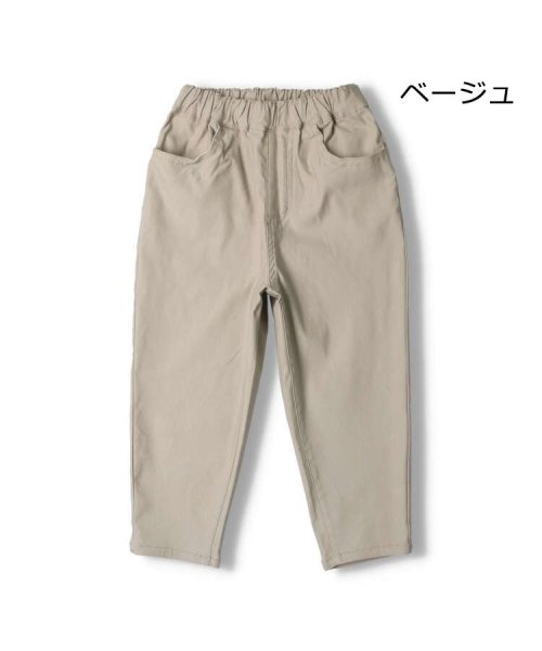 Crescent(クレセント)/【子供服】 crescent (クレセント) チェック・無地・ストライプ柄テーパードパンツ 80cm～130cm N51000/ベージュ