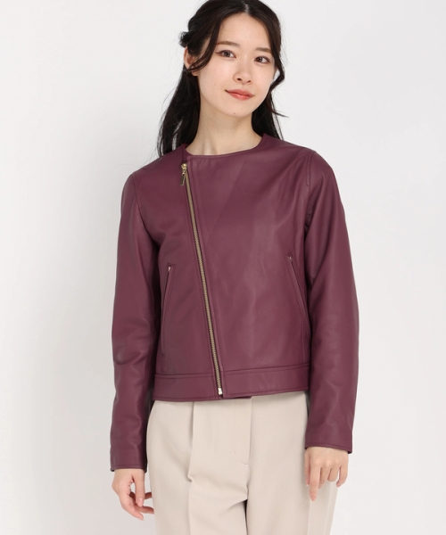 3.1 Phillip Lim レザースカート 羊4 L キルティングポケット