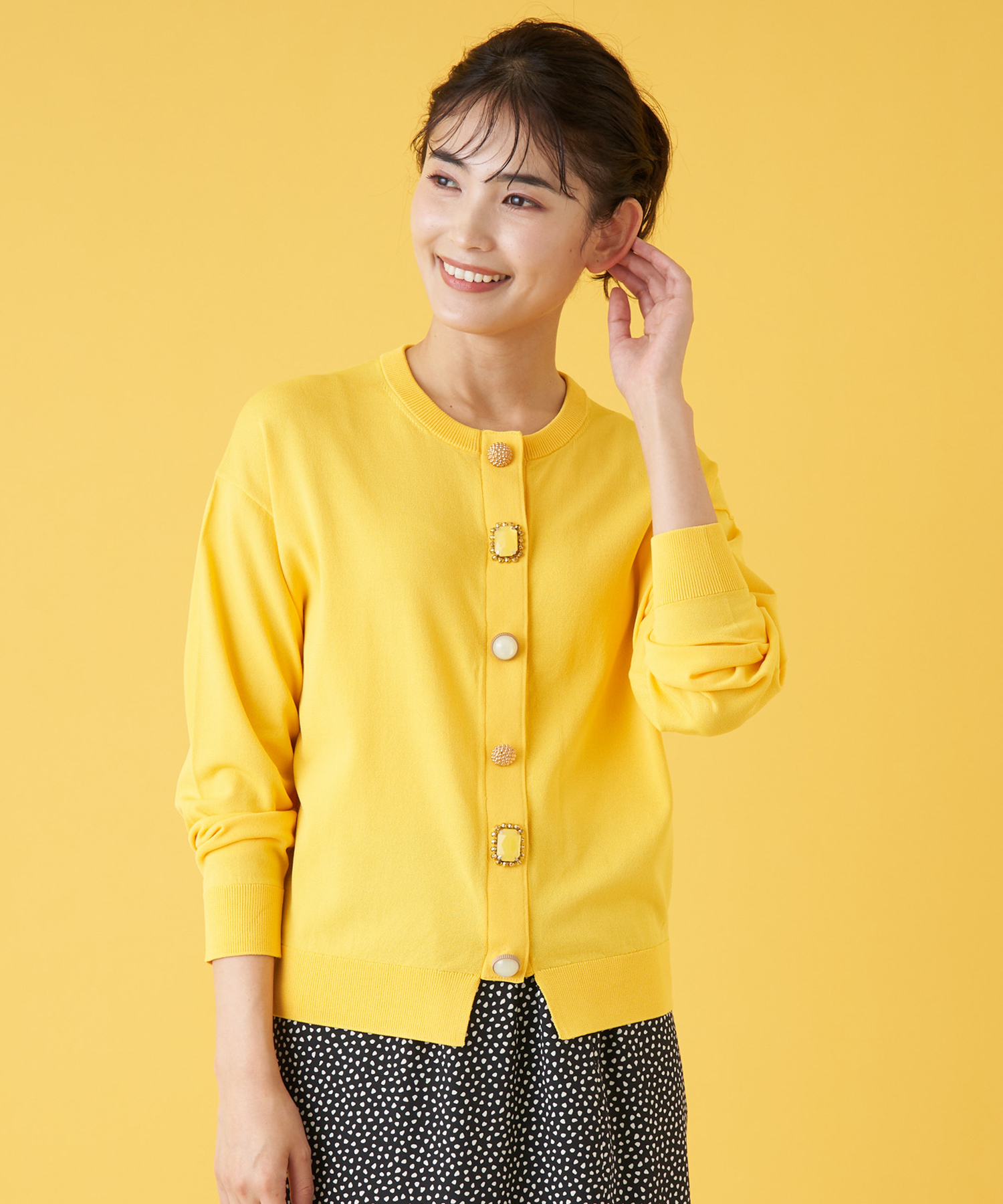 TORRAZZO DONNA　ビジュー　カーディガン