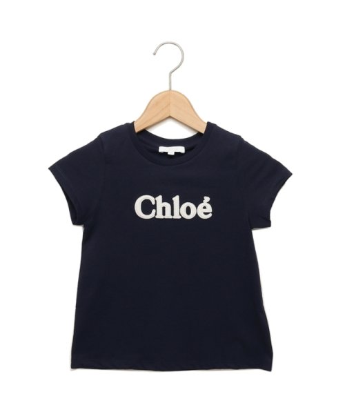 Chloe(クロエ)/クロエ Tシャツ・カットソー キッズ ネイビー ガールズ CHLOE C15E35 859/その他