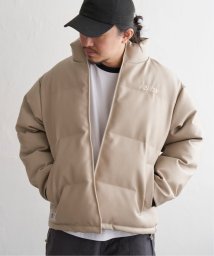 VENCE　EXCHANGE(ヴァンス　エクスチェンジ)/【ユニセックス】VISION STREET WEAR ヴィジョンストリートウェア 中綿フェイクレザーブルゾン/オフホワイト