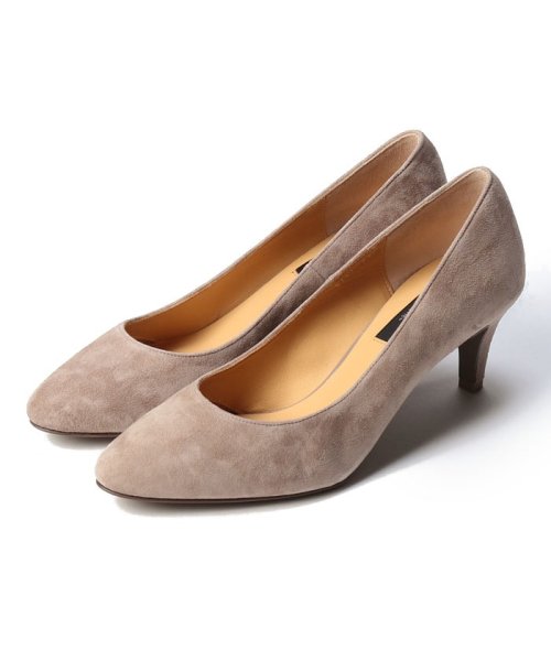 ラウンドトゥプレーンパンプス 