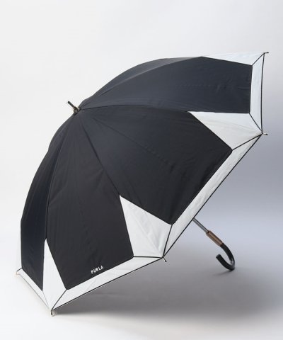 晴雨兼用日傘　バイカラーロゴ刺繍