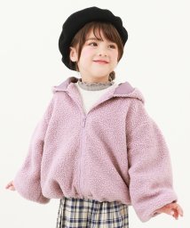devirock/洗える プードルボア バルーンパーカー 子供服 キッズ 女の子 アウター ジャケット ブルゾン /505615603