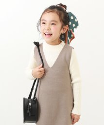 devirock/洗える チクチクしない素肌ニット リブハイネック 子供服 キッズ 女の子 トップス ニット セーター ニットプルオーバー /505615618