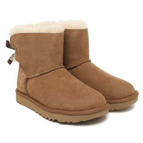 アグ ブーツ ミニ ベイリー ボウ ブラウン レディース UGG 1016501 CHE 