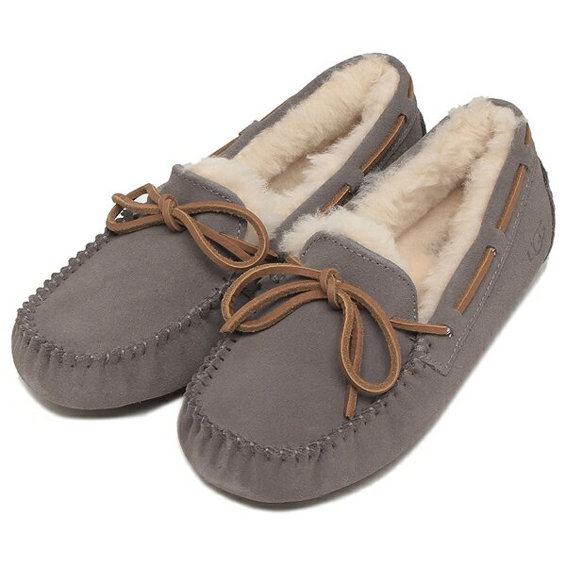 7323G】UGG モカシンフラットシューズ ツイード｜UGG オーストラリア