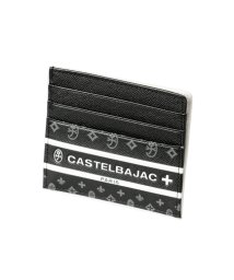 CASTELBAJAC(カステルバジャック)/カステルバジャック 財布 カードケース 小銭入れ メンズ レディース ブランド スリム レザー 本革 薄型 CASTELBAJAC 097601/ブラック