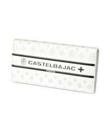 CASTELBAJAC(カステルバジャック)/カステルバジャック 財布 長財布 メンズ レディース ブランド レザー 本革 薄い 薄い財布 CASTELBAJAC 097604/ホワイト