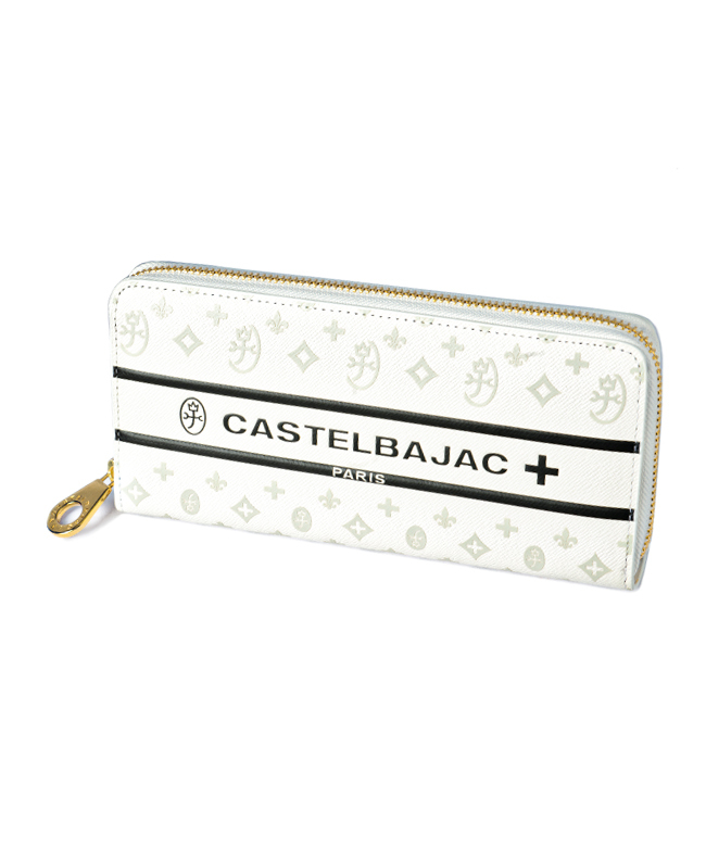 CASTELBAJAC カステルバジャック 財布 長財布 メンズ レディース ブランド ラウンドファスナー レザー 本革 薄い 薄い財布  CASTELBAJAC 097605 財布、帽子、ファッション小物