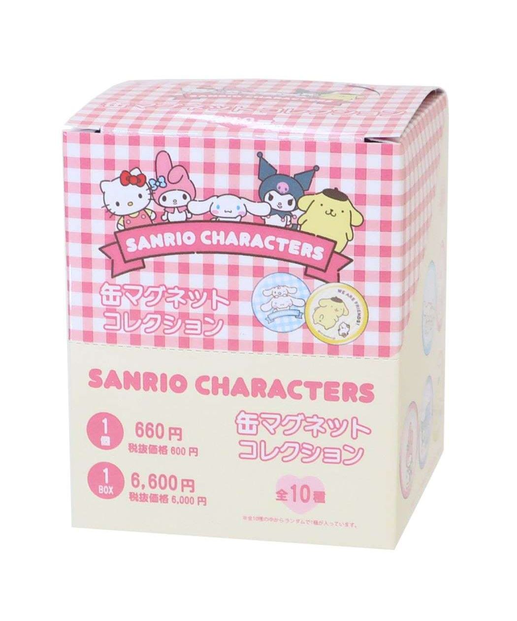 サンリオキャラクターズ マグネット トレーディング缶マグネット全10種