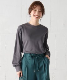 anyFAM(anyFAM)/【UVケア】ビューティベーシックロングＴシャツ/チャコール