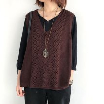 miniministore/ニットベスト レディース ニットジレ秋冬/505628042