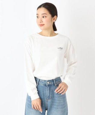  LAURA ASHLEY/【洗える】ブランブルロングTシャツ/505628343