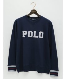 GRAND-BACK/【大きいサイズ】ポロ/POLO 裏毛ロゴ クルーネックトレーナー 長袖 メンズ Tシャツ カットソー カジュアル インナー ビジネス ギフト プレゼント/505628410