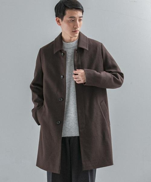 URBAN RESEARCH(アーバンリサーチ)/ステンカラーコート/BROWN