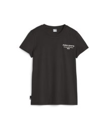 PUMA(プーマ)/ウィメンズ PUMA TEAM グラフィック Tシャツ/PUMABLACK