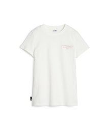 PUMA(プーマ)/ウィメンズ PUMA TEAM グラフィック Tシャツ/WARMWHITE