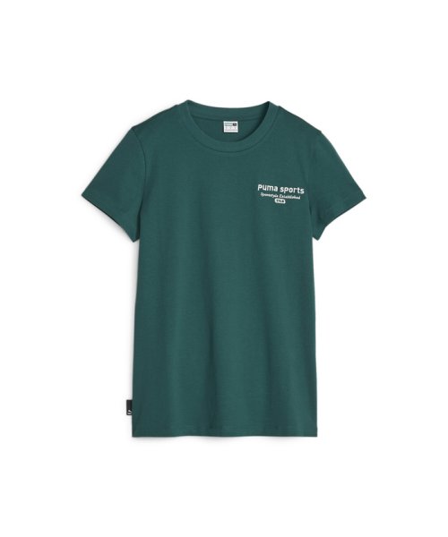 PUMA(プーマ)/ウィメンズ PUMA TEAM グラフィック Tシャツ/MALACHITE