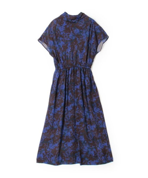 TOMORROWLAND BUYING WEAR(TOMORROWLAND BUYING WEAR)/NO.6 WILLA DRESS レーヨンシルク フラワープリントドレス/68ネイビー系