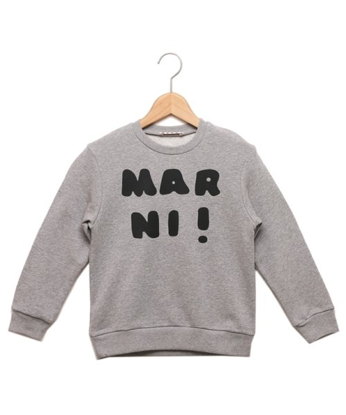 MARNI(マルニ)/マルニ スウェット クルーネック スウェットシャツ キッズ ロゴ グレー キッズ MARNI M00935M00NI IERIA 0M903/その他