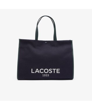 LACOSTE UNISEX/ヘリテージキャンバス テニススタイルトートバッグ/505628932