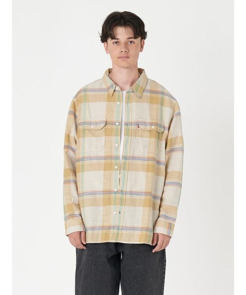 Levi's(リーバイス)/JACKSON ワーカーシャツ イエロー PLAID CURRY/MULTI-COLOR