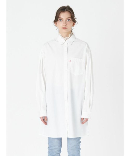 Levi's(リーバイス)/シャツワンピース ホワイト BRIGHT WHITE/NEUTRALS