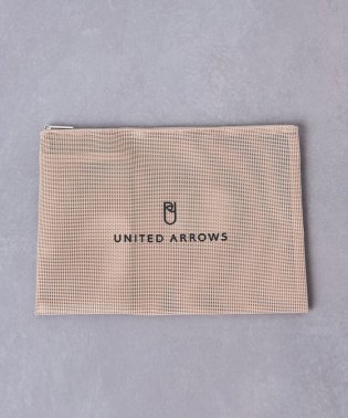 UNITED ARROWS/ロゴ メッシュ フラットポーチ/505629563