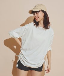 SEA DRESS(シードレス)/オーバーサイズロングTシャツ/ラッシュガード/ホワイト