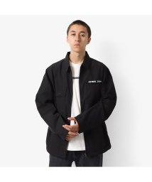 atmos apparel/アトモス コットン ナイロン ジッパー フィールドシャツジャケット/505629724