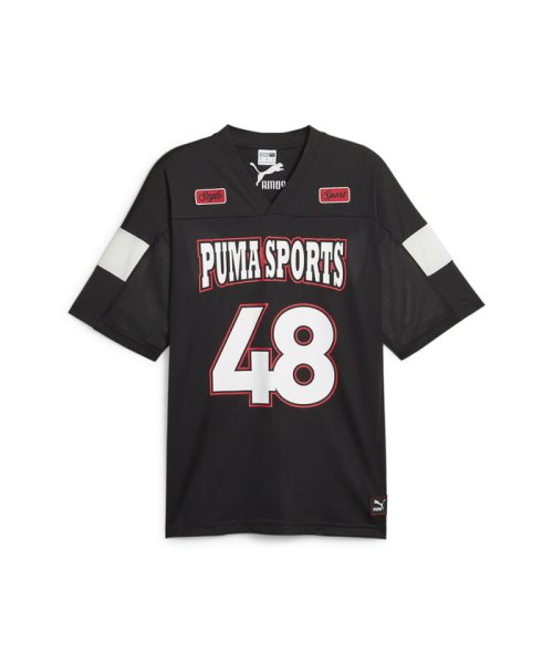 PUMA(プーマ)/メンズ PUMA TEAM スポーツシャツ/PUMABLACK