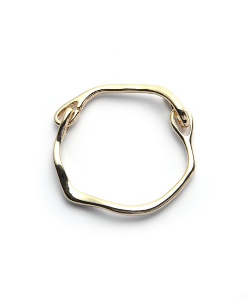 marjour(マージュール)/WAVINESS BANGLE/ゴールド