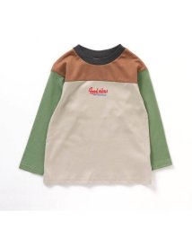 BREEZE/WEB限定  トリコロールカラー切替Tシャツ/505232636