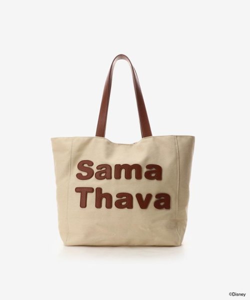 Samantha Thavasa(サマンサタバサ)/『チップとデール』コレクション　サマタバパッチワークトート/ブラウン